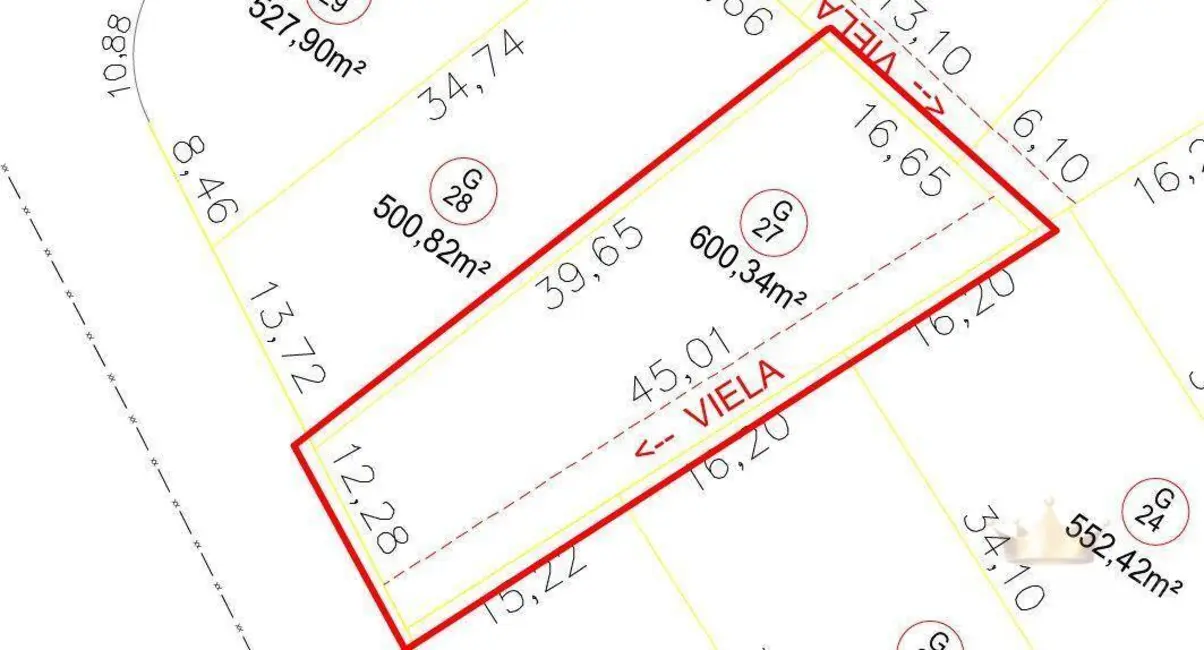 Foto 6 de Terreno / Lote à venda, 600m2 em Chácaras Luzitana, Hortolandia - SP