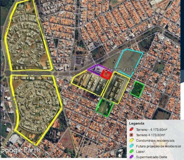 Foto 1 de Sala Comercial à venda, 4173m2 em Cariobinha, Americana - SP