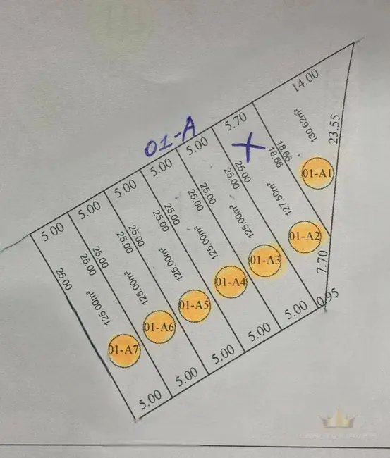 Foto 1 de Terreno / Lote à venda, 125m2 em Jardim Monte Santo, Sumare - SP