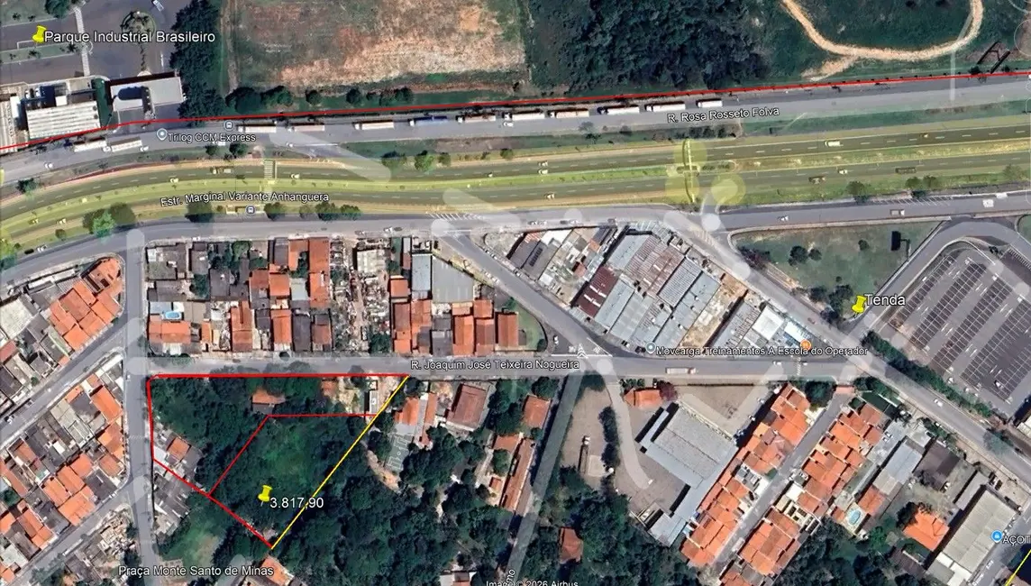 Foto 4 de Terreno / Lote à venda, 125m2 em Jardim Monte Santo, Sumare - SP