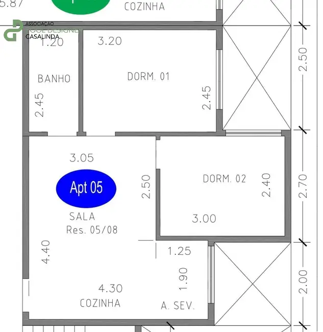 Apartamento com 2 quartos à venda, 39m2 em São Paulo - SP - imagem 2 Foto 2 de Apartamento com 2 quartos à venda, 39m2 em São Paulo - SP