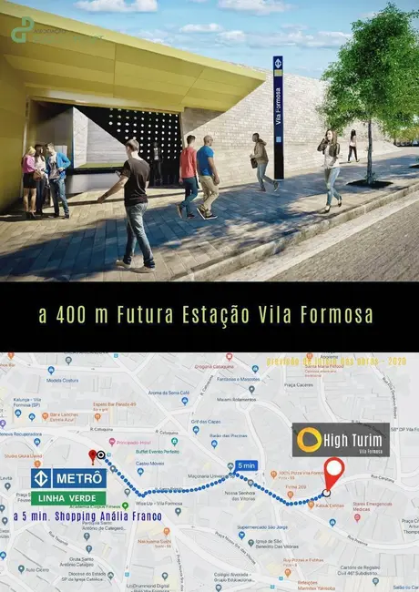 Apartamento com 1 quarto à venda, 32m2 em Vila Formosa, São Paulo - SP - imagem 9 Foto 9 de Apartamento com 1 quarto à venda, 32m2 em Vila Formosa, São Paulo - SP