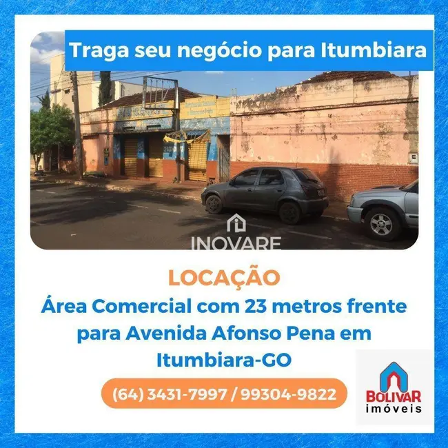 Foto 1 de Sala Comercial para alugar, 23m2 em Itumbiara - GO