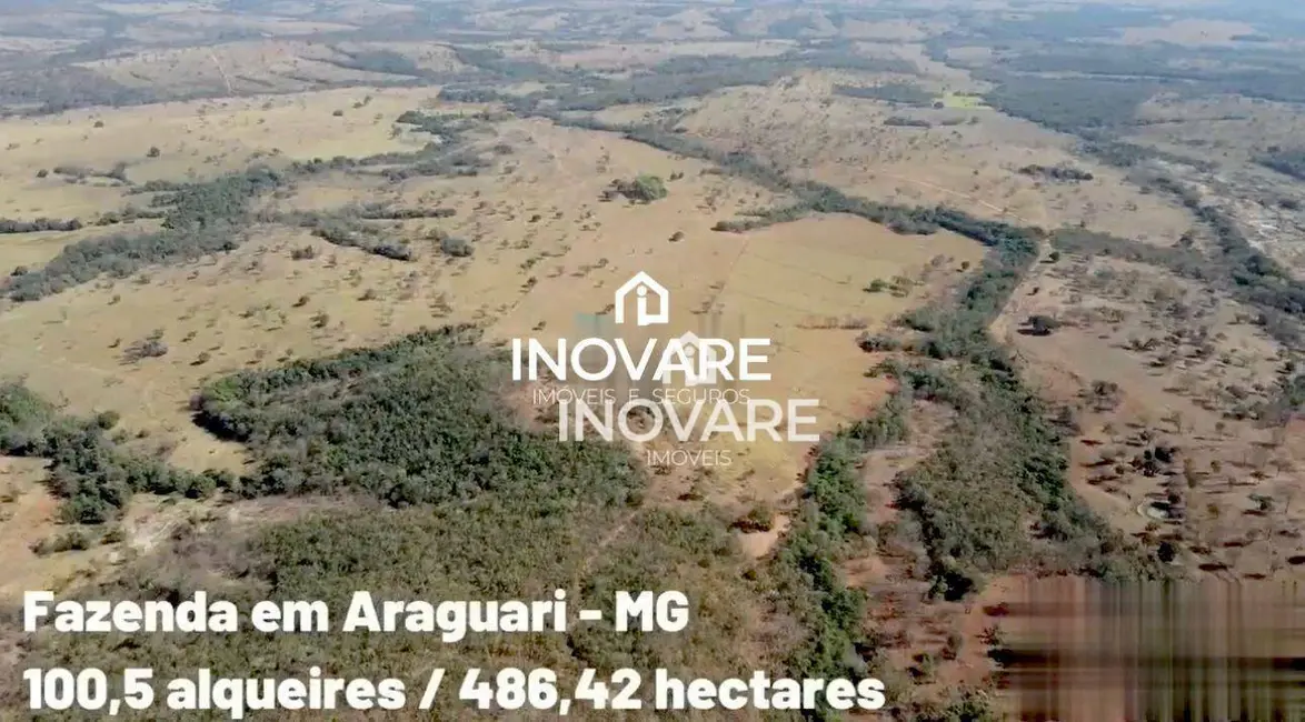 Foto 1 de Fazenda / Haras à venda, 10000m2 em Sewa, Araguari - MG