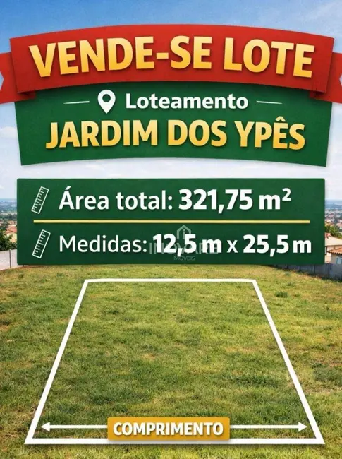 Foto 1 de Terreno / Lote à venda, 321m2 em Arapora - MG