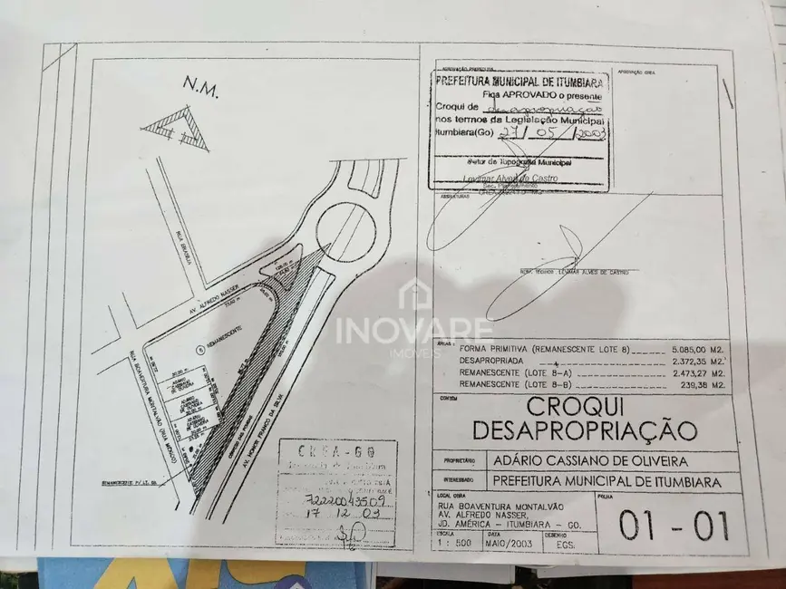 Foto 1 de Sala Comercial à venda, 5085m2 em Jardim América, Itumbiara - GO