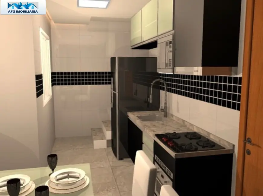 Foto 3 de Apartamento com 2 quartos à venda, 60m2 em Vila Alto de Santo André, Santo Andre - SP