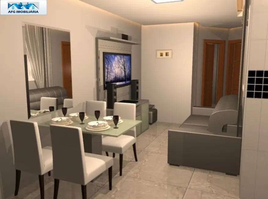 Foto 2 de Apartamento com 2 quartos à venda, 60m2 em Vila Alto de Santo André, Santo Andre - SP