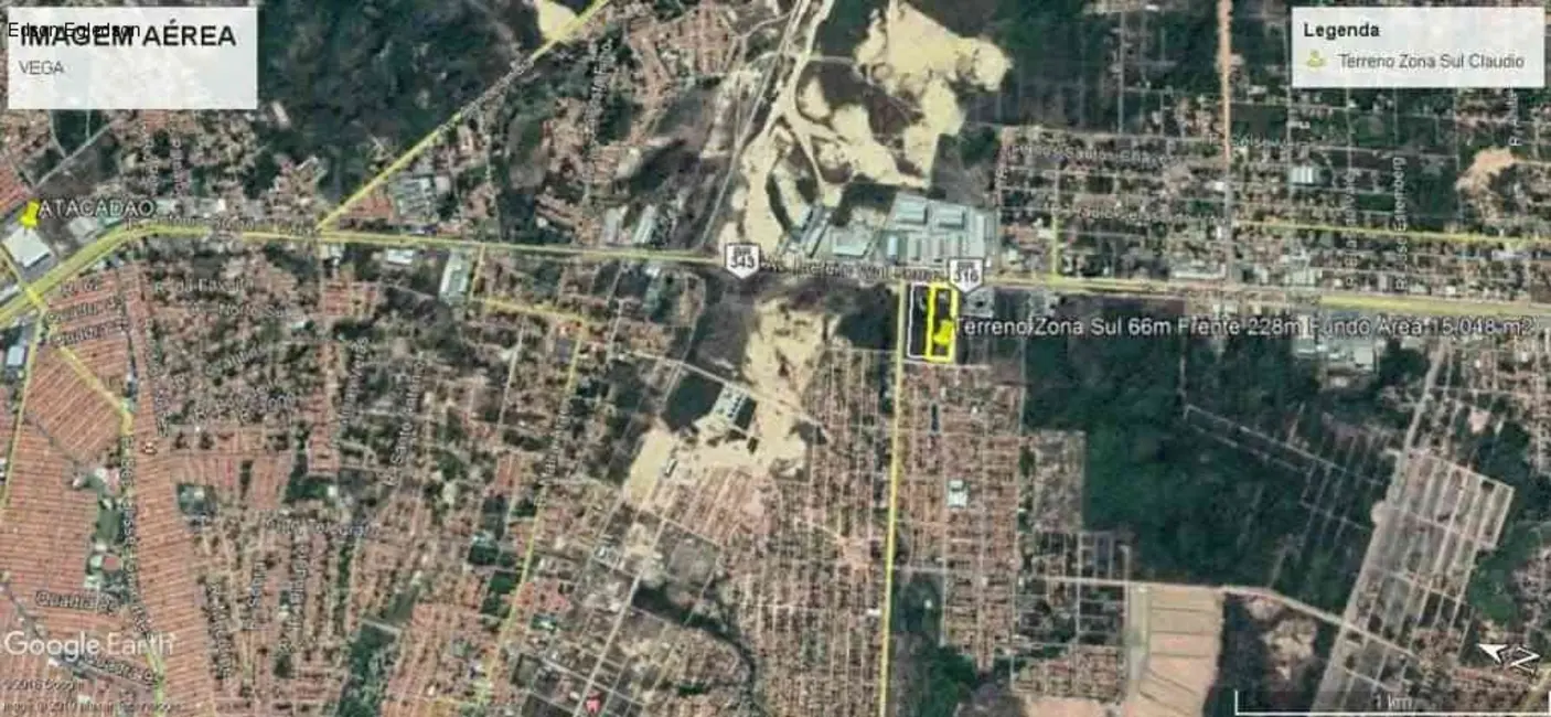 Terreno / Lote à venda, 15000m2 em Angelim, Teresina - PI - imagem 2 Foto 2 de Terreno / Lote à venda, 15000m2 em Angelim, Teresina - PI