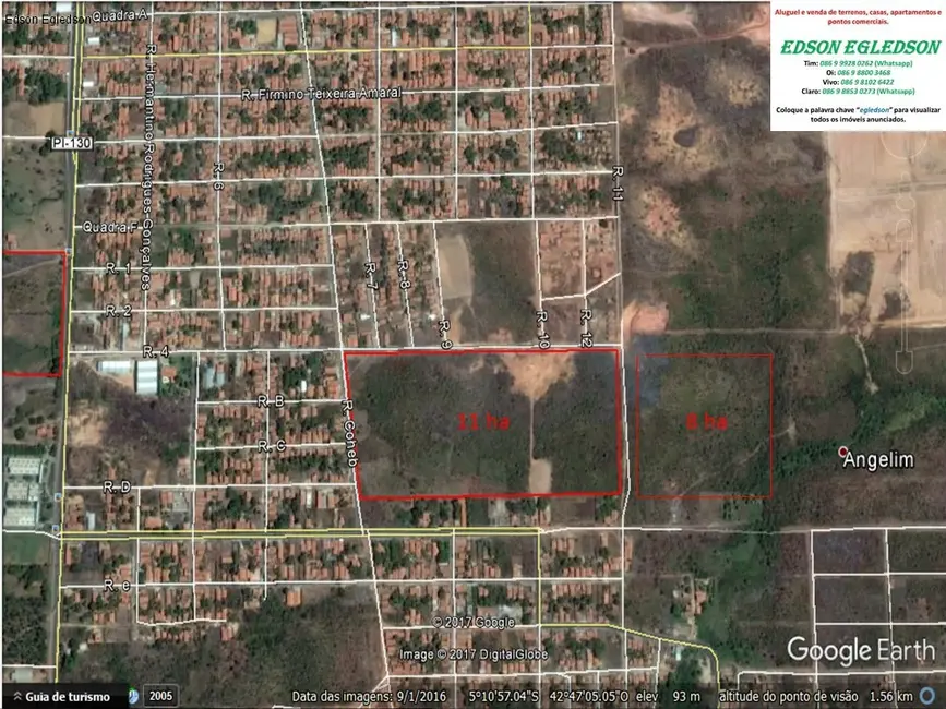 Terreno / Lote à venda, 192700m2 em Angelim, Teresina - PI - imagem 3 Foto 3 de Terreno / Lote à venda, 192700m2 em Angelim, Teresina - PI