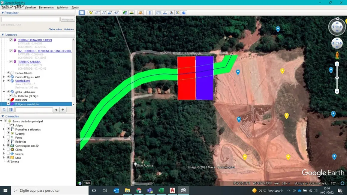 Foto 1 de Terreno / Lote à venda, 5000m2 em Morros, Teresina - PI
