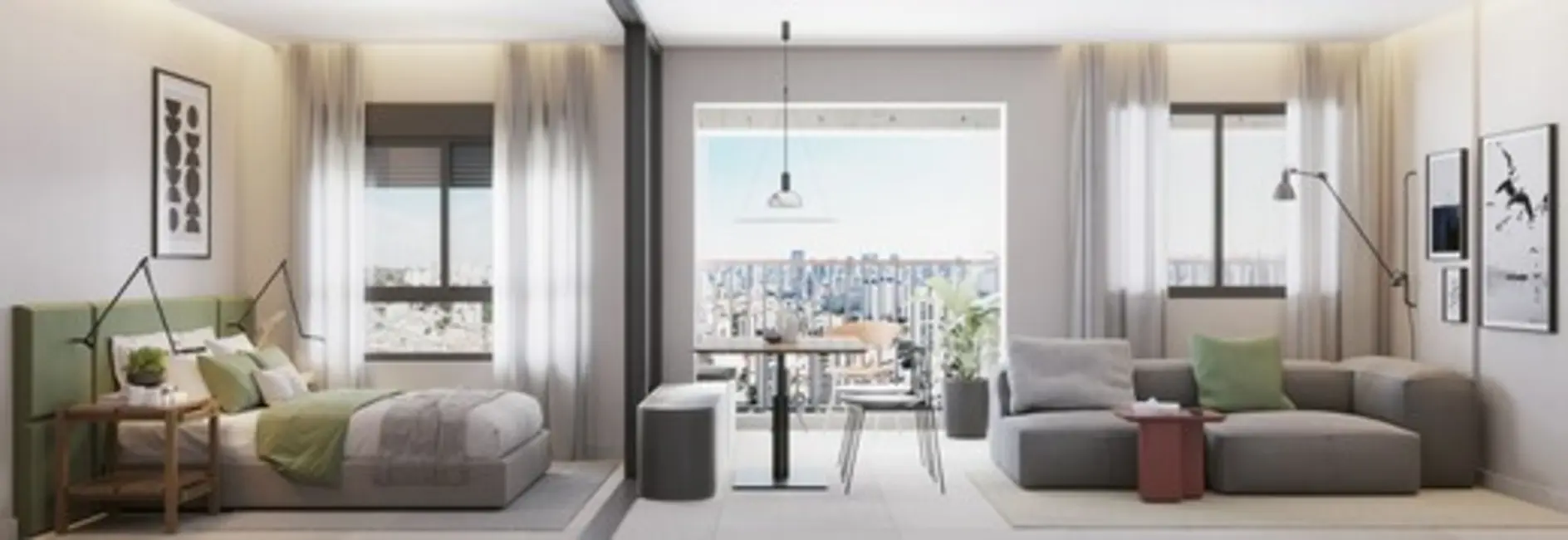 Foto 5 de Loft / Flat com 1 quarto à venda, 34m2 em São Paulo - SP
