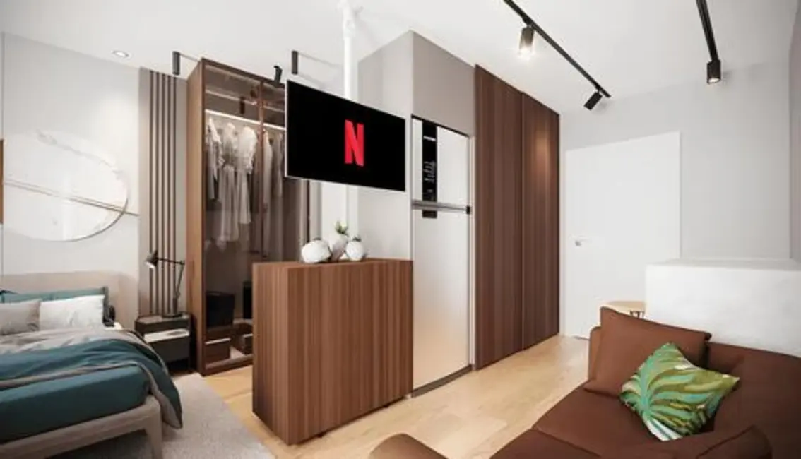 Foto 4 de Loft / Flat com 1 quarto à venda, 27m2 em São Paulo - SP