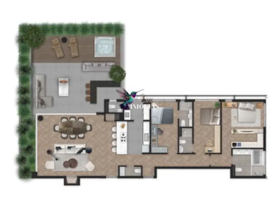 Foto 9 de Apartamento com 3 quartos à venda, 339m2 em Petrópolis, Porto Alegre - RS