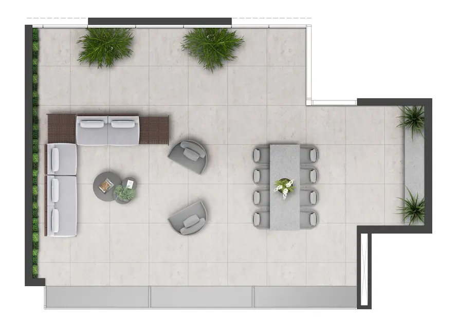 Apartamento com 2 quartos à venda, 111m2 em Praia de Belas, Porto Alegre - RS - imagem 2 Foto 2 de Apartamento com 2 quartos à venda, 111m2 em Praia de Belas, Porto Alegre - RS