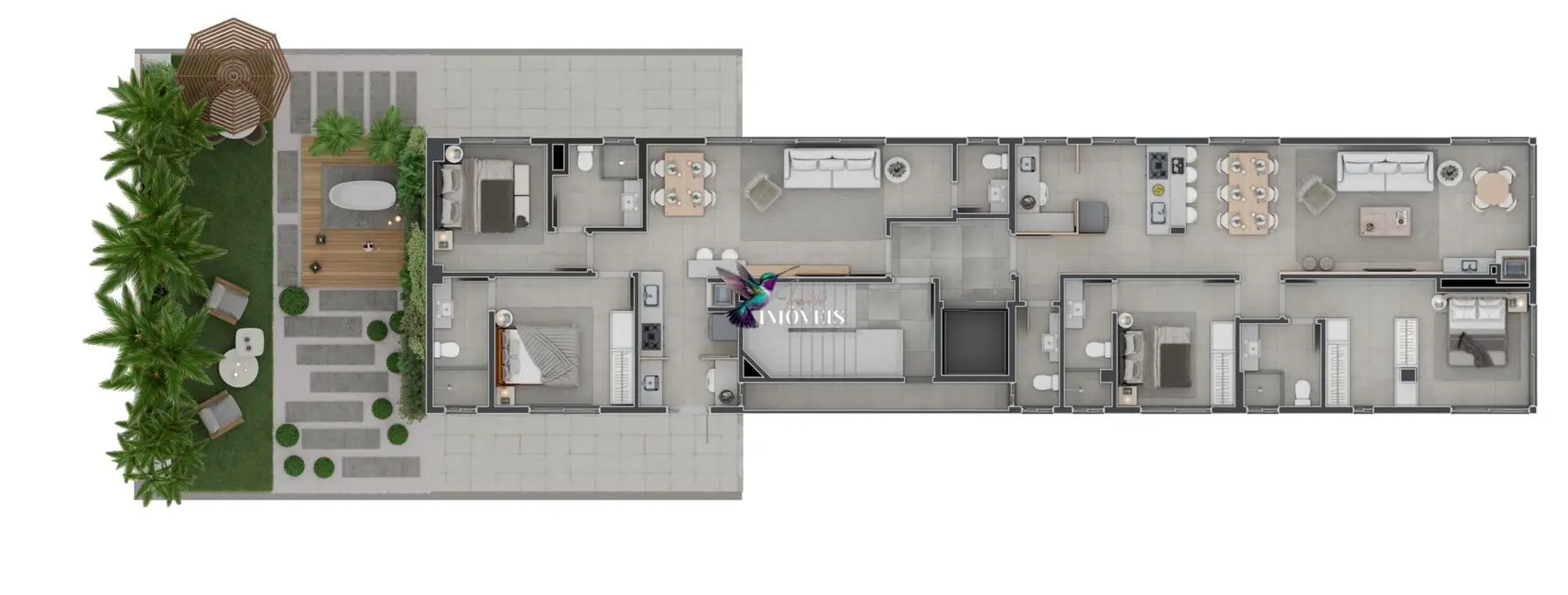 Apartamento com 2 quartos à venda, 77m2 em Centro, Torres - RS - imagem 8 Foto 8 de Apartamento com 2 quartos à venda, 77m2 em Centro, Torres - RS