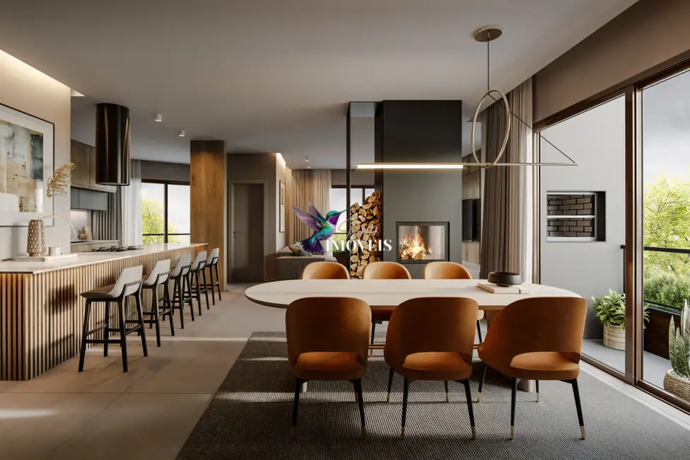 Apartamento com 2 quartos à venda, 91m2 em Gramado - RS - imagem 5 Foto 5 de Apartamento com 2 quartos à venda, 91m2 em Gramado - RS