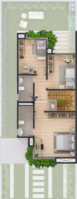 Casa de Condomínio com 3 quartos à venda, 145m2 em Barnabé, Gravatai - RS - imagem 9 Foto 9 de Casa de Condomínio com 3 quartos à venda, 145m2 em Barnabé, Gravatai - RS