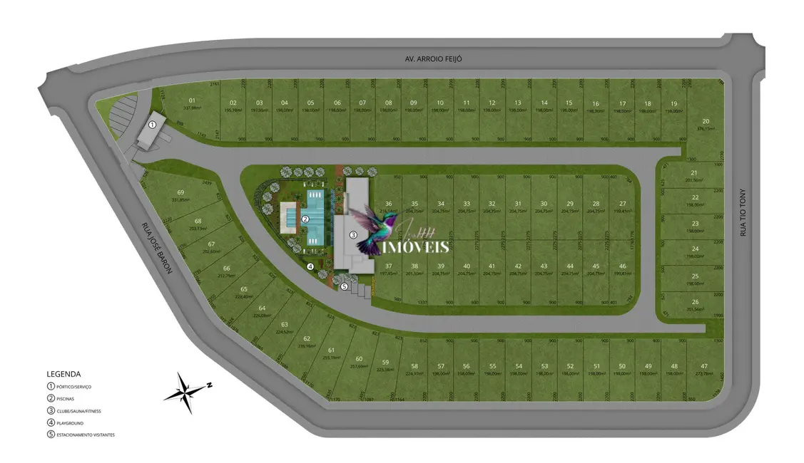 Foto 9 de Terreno / Lote à venda, 197m2 em Rio Branco, Porto Alegre - RS