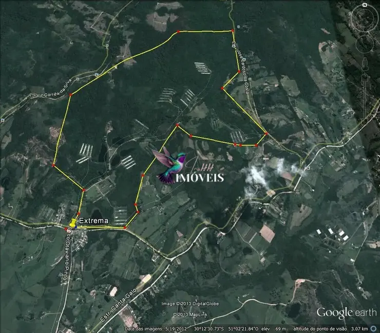 Foto 1 de Terreno / Lote à venda, 2050000m2 em Extrema, Porto Alegre - RS