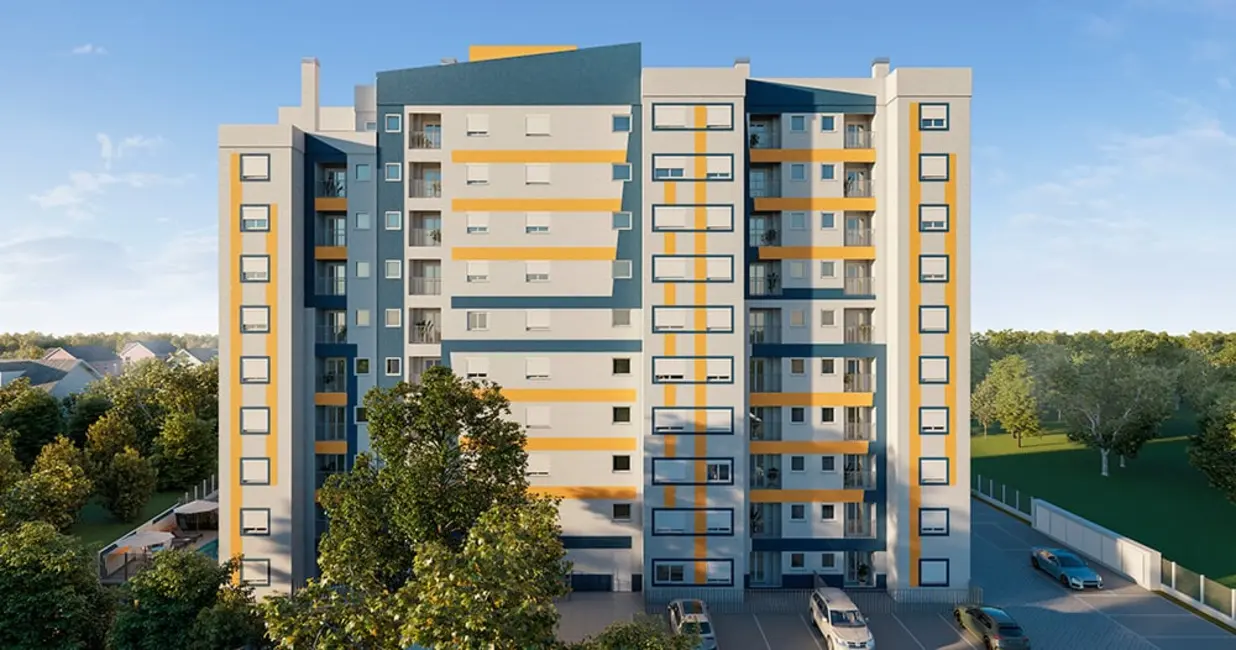 Foto 2 de Apartamento com 2 quartos à venda, 48m2 em São Jorge, Novo Hamburgo - RS