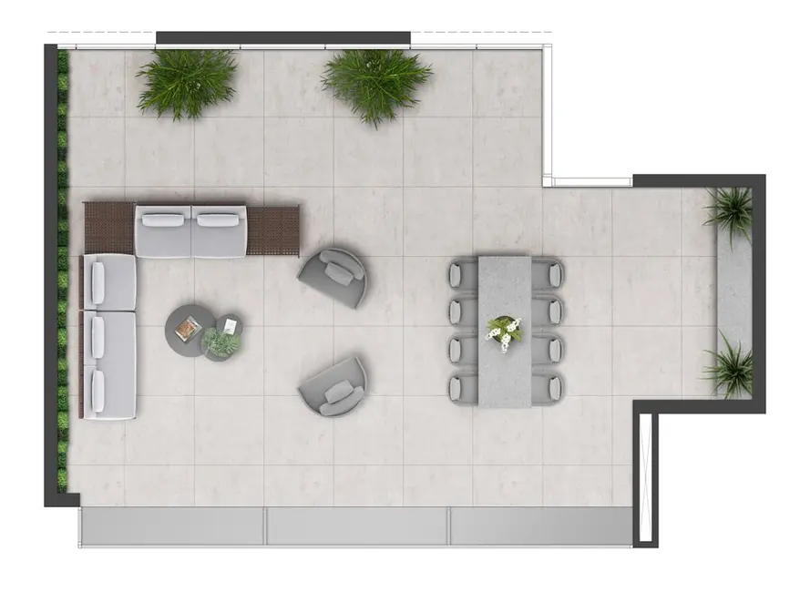 Apartamento com 2 quartos à venda, 97m2 em Praia de Belas, Porto Alegre - RS - imagem 5 Foto 5 de Apartamento com 2 quartos à venda, 97m2 em Praia de Belas, Porto Alegre - RS