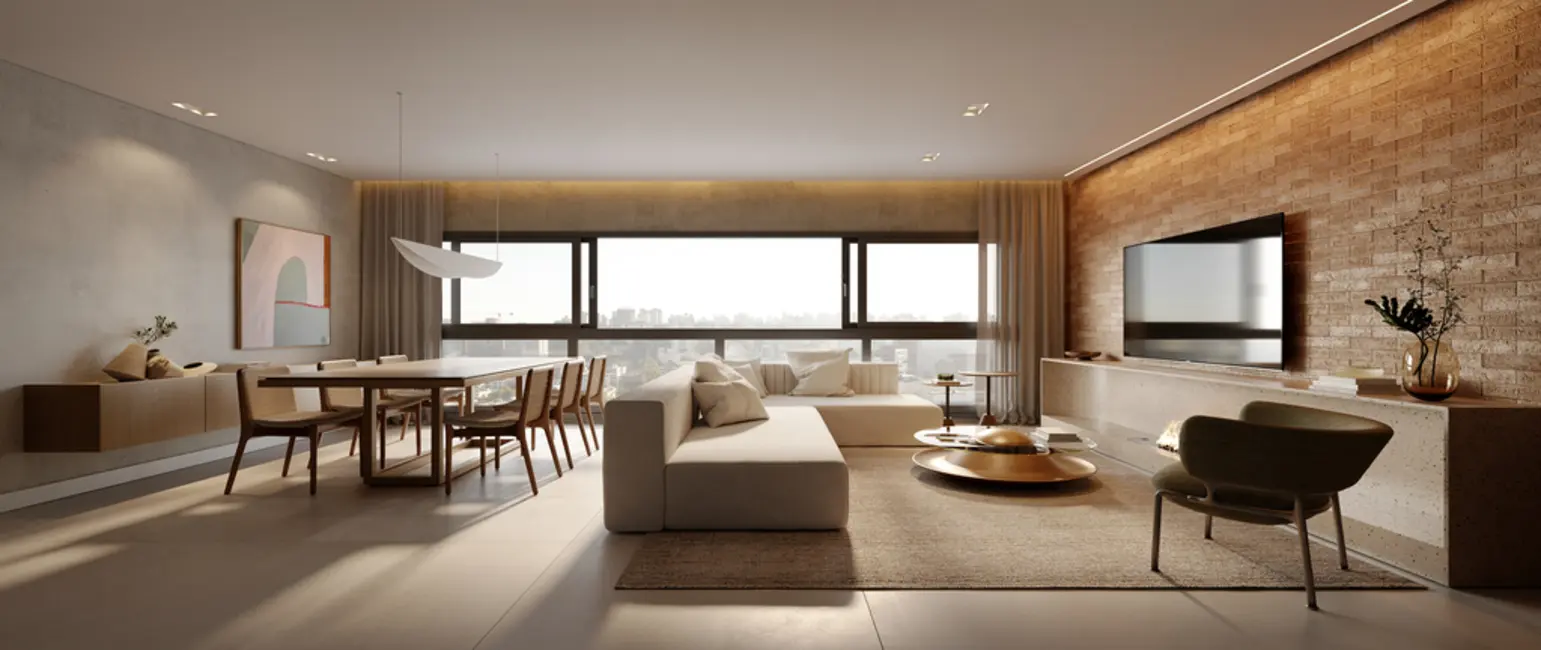 Apartamento com 2 quartos à venda, 117m2 em Menino Deus, Porto Alegre - RS - imagem 4 Foto 4 de Apartamento com 2 quartos à venda, 117m2 em Menino Deus, Porto Alegre - RS