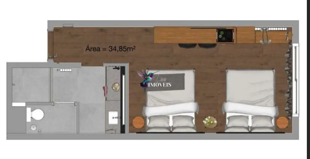 Apartamento com 2 quartos à venda, 156m2 em Centro, Canela - RS - imagem 5 Foto 5 de Apartamento com 2 quartos à venda, 156m2 em Centro, Canela - RS