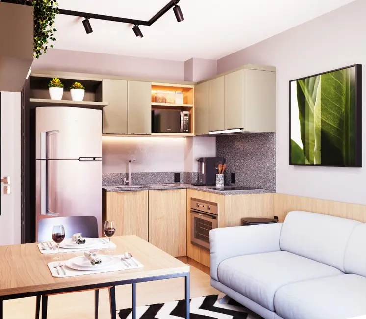 Foto 7 de Apartamento com 1 quarto à venda, 32m2 em Bom Fim, Porto Alegre - RS