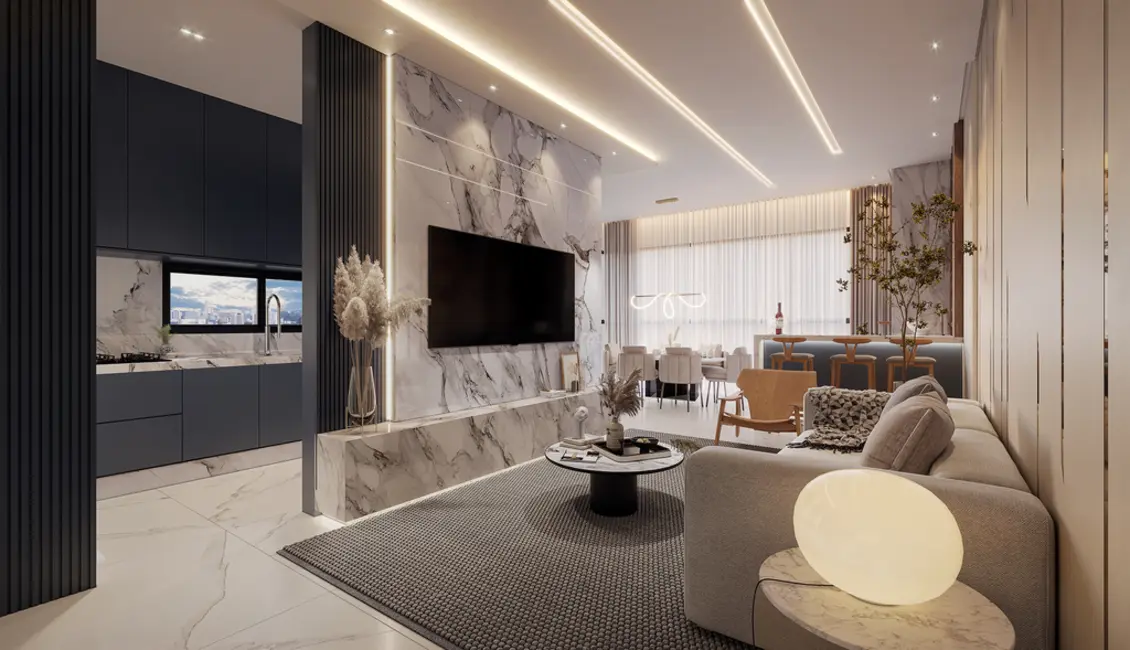 Foto 3 de Apartamento com 4 quartos à venda, 274m2 em Meia Praia, Itapema - SC