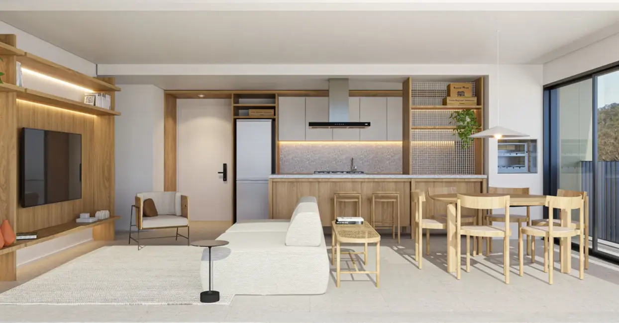 Foto 8 de Apartamento com 1 quarto à venda, 46m2 em Fazendinha, Itajai - SC