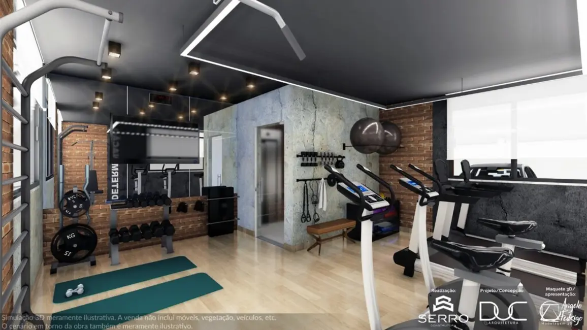 Foto 6 de Apartamento com 2 quartos à venda, 58m2 em Pedra Branca, Palhoca - SC