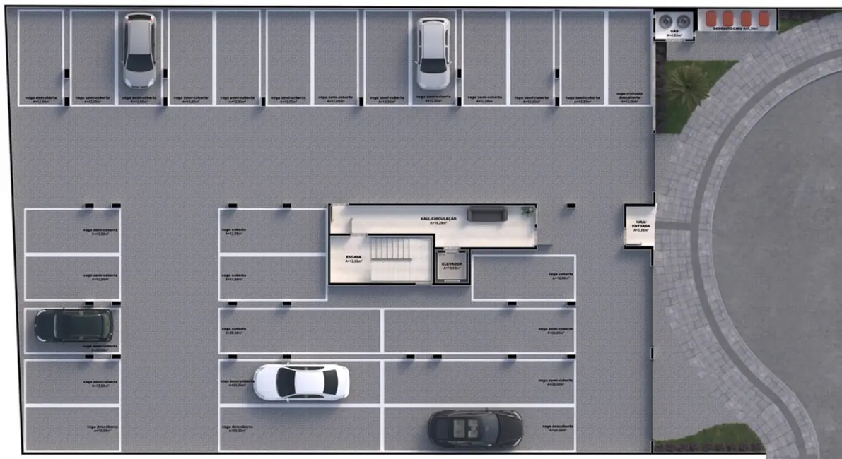 Apartamento com 2 quartos à venda, 64m2 em Nova Palhoça, Palhoca - SC - imagem 5 Foto 5 de Apartamento com 2 quartos à venda, 64m2 em Nova Palhoça, Palhoca - SC