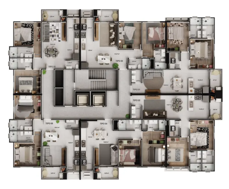 Foto 9 de Apartamento com 2 quartos à venda, 68m2 em Itapema - SC