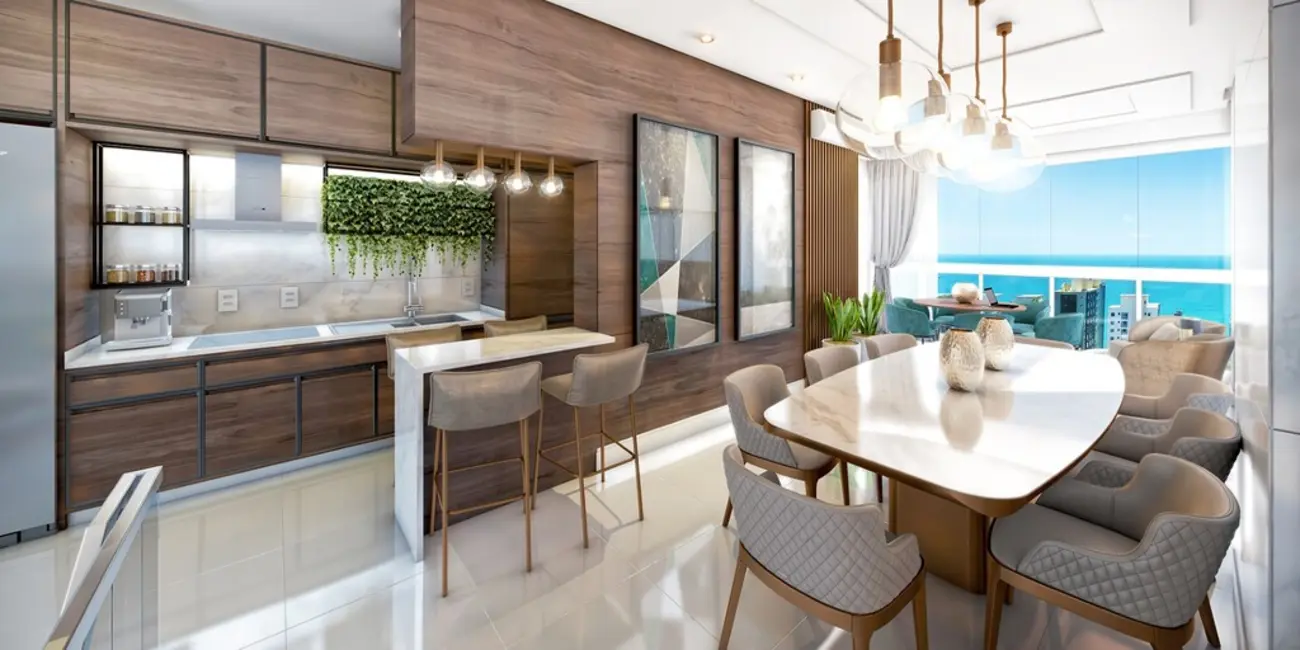 Foto 5 de Apartamento com 4 quartos à venda, 137m2 em Meia Praia, Itapema - SC