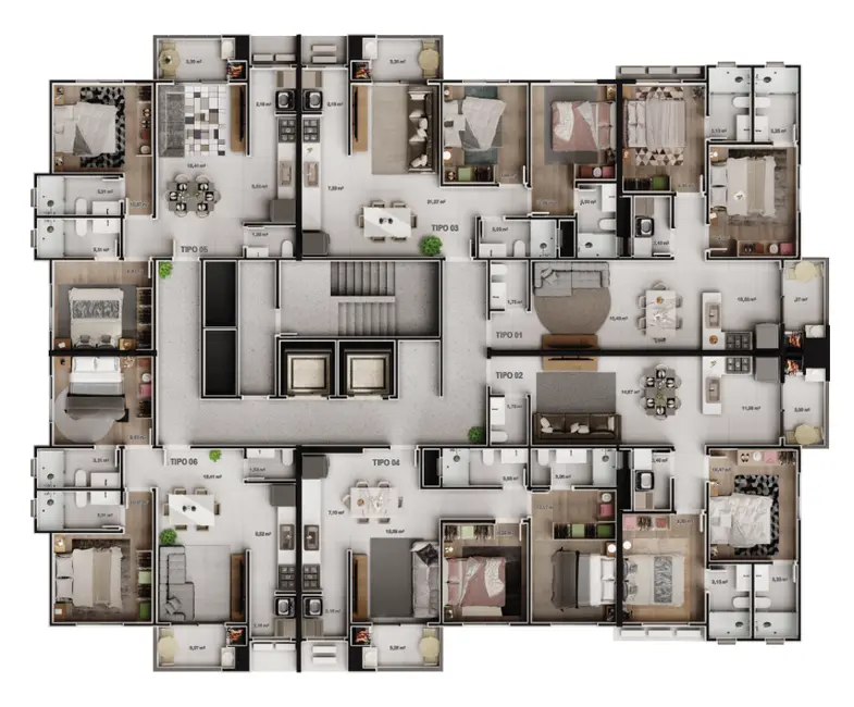 Foto 9 de Apartamento com 2 quartos à venda, 69m2 em Itapema - SC