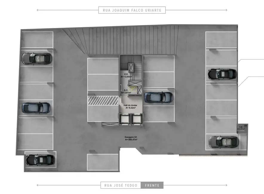Foto 6 de Apartamento com 2 quartos à venda, 68m2 em São Judas, Itajai - SC