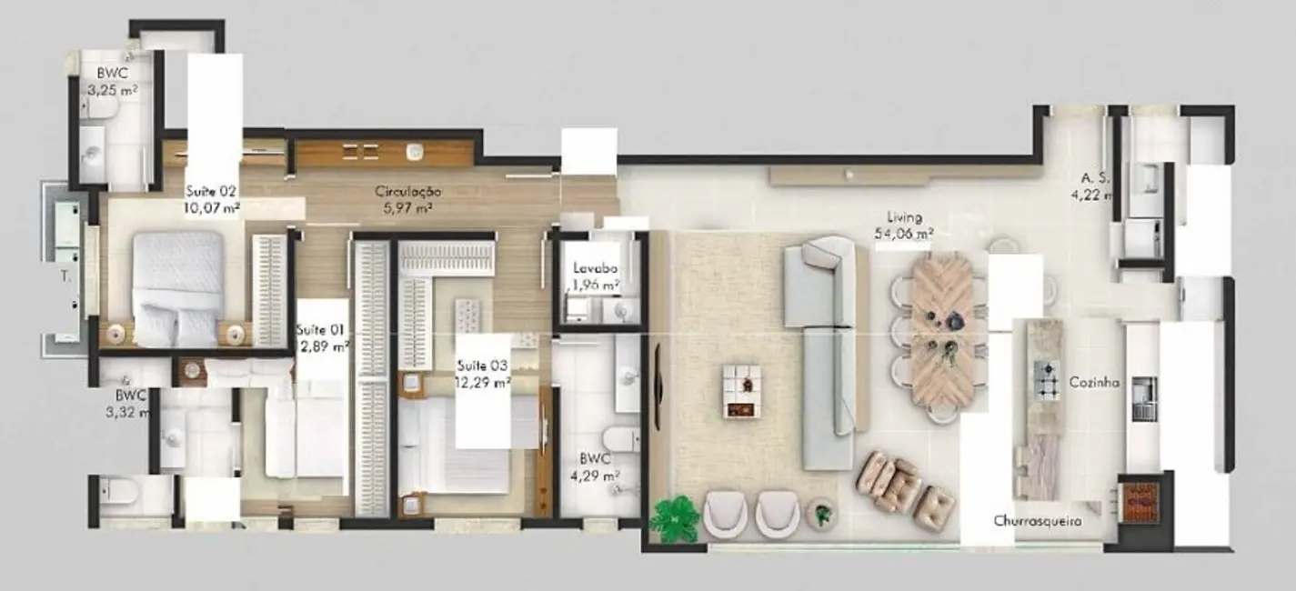 Foto 5 de Apartamento com 4 quartos à venda, 212m2 em Itapema - SC