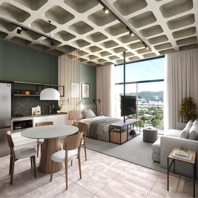 Foto 5 de Apartamento com 1 quarto à venda, 39m2 em Córrego Grande, Florianopolis - SC