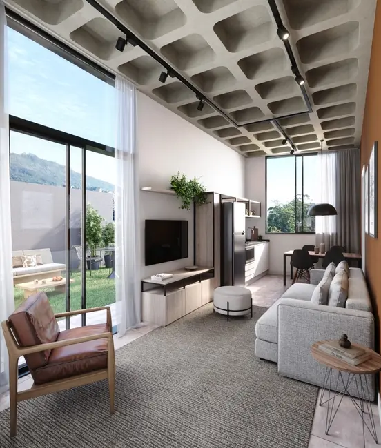 Foto 4 de Apartamento com 1 quarto à venda, 39m2 em Córrego Grande, Florianopolis - SC