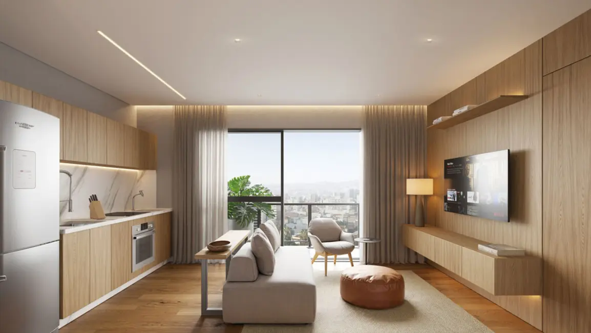 Apartamento com 1 quarto à venda, 51m2 em Boa Vista, Porto Alegre - RS - imagem 6 Foto 6 de Apartamento com 1 quarto à venda, 51m2 em Boa Vista, Porto Alegre - RS