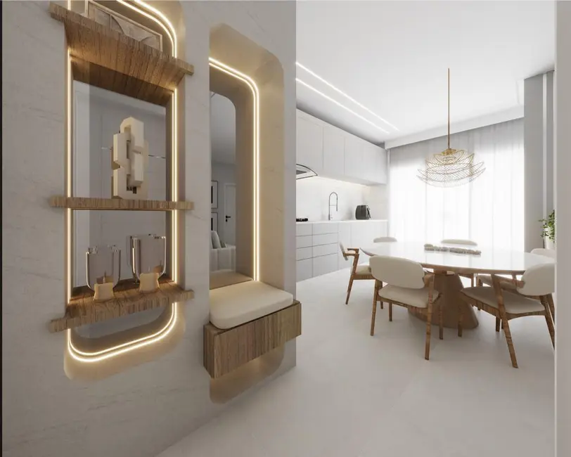 Foto 3 de Apartamento com 3 quartos à venda, 70m2 em Itapema - SC