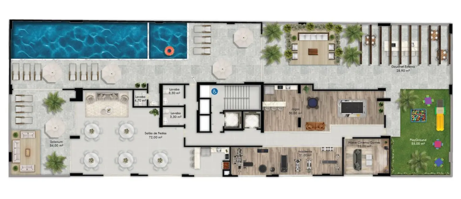 Foto 9 de Apartamento com 3 quartos à venda, 125m2 em Meia Praia, Itapema - SC