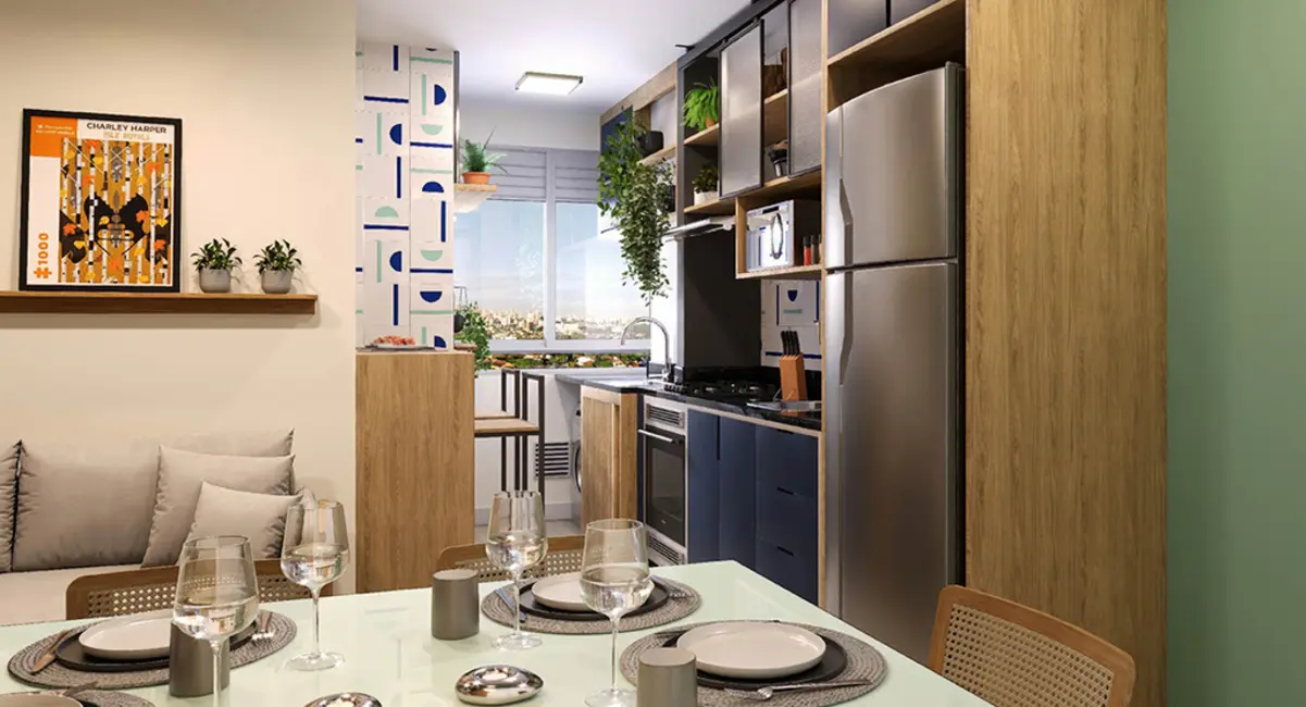 Apartamento com 2 quartos à venda, 36m2 em Fátima, Canoas - RS - imagem 4 Foto 4 de Apartamento com 2 quartos à venda, 36m2 em Fátima, Canoas - RS