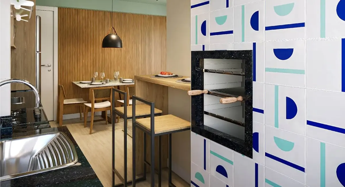 Apartamento com 2 quartos à venda, 36m2 em Fátima, Canoas - RS - imagem 5 Foto 5 de Apartamento com 2 quartos à venda, 36m2 em Fátima, Canoas - RS