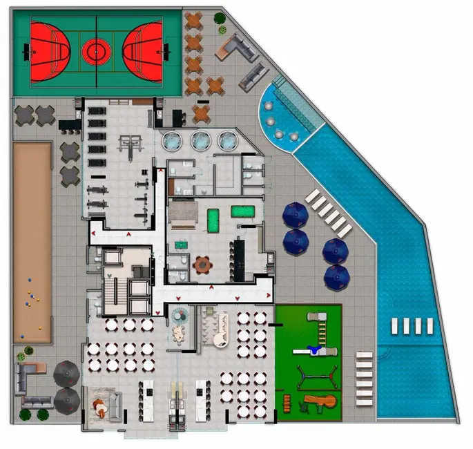 Foto 4 de Apartamento com 3 quartos à venda, 115m2 em Porto Belo - SC
