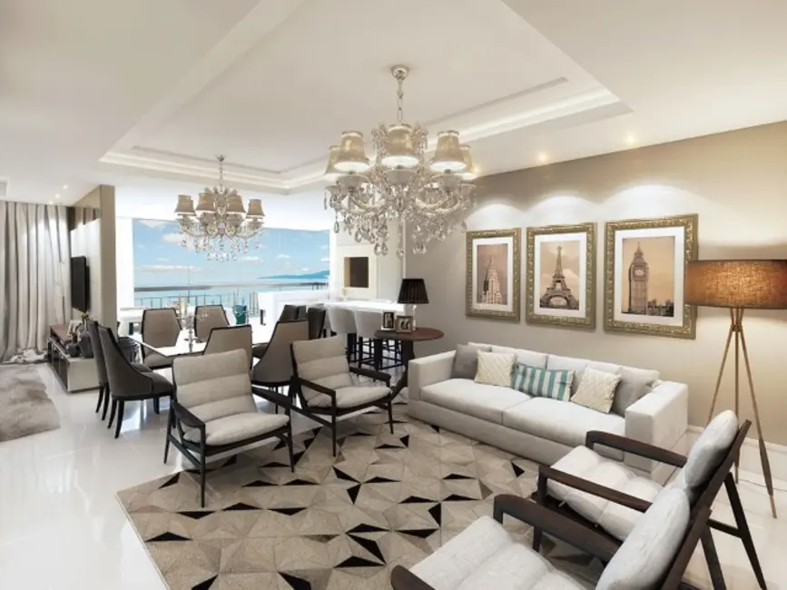 Foto 3 de Apartamento com 4 quartos à venda, 187m2 em Meia Praia, Itapema - SC