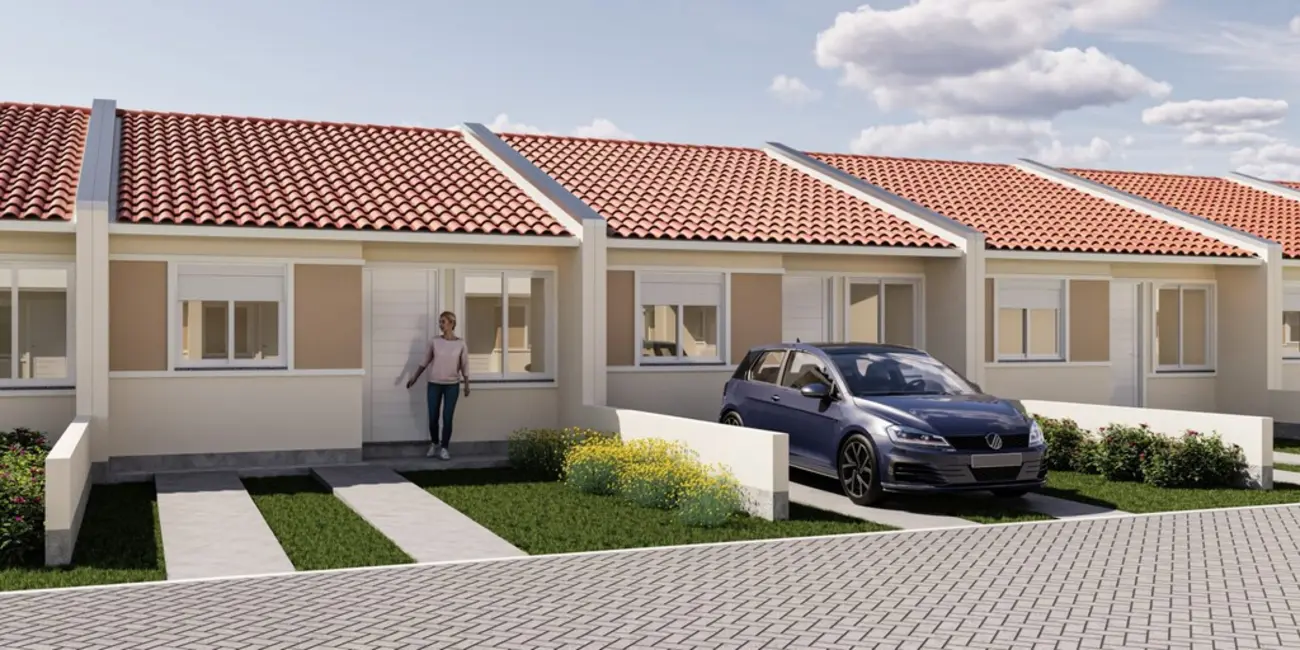 Foto 2 de Casa de Condomínio com 2 quartos à venda, 47m2 em Restinga, Porto Alegre - RS