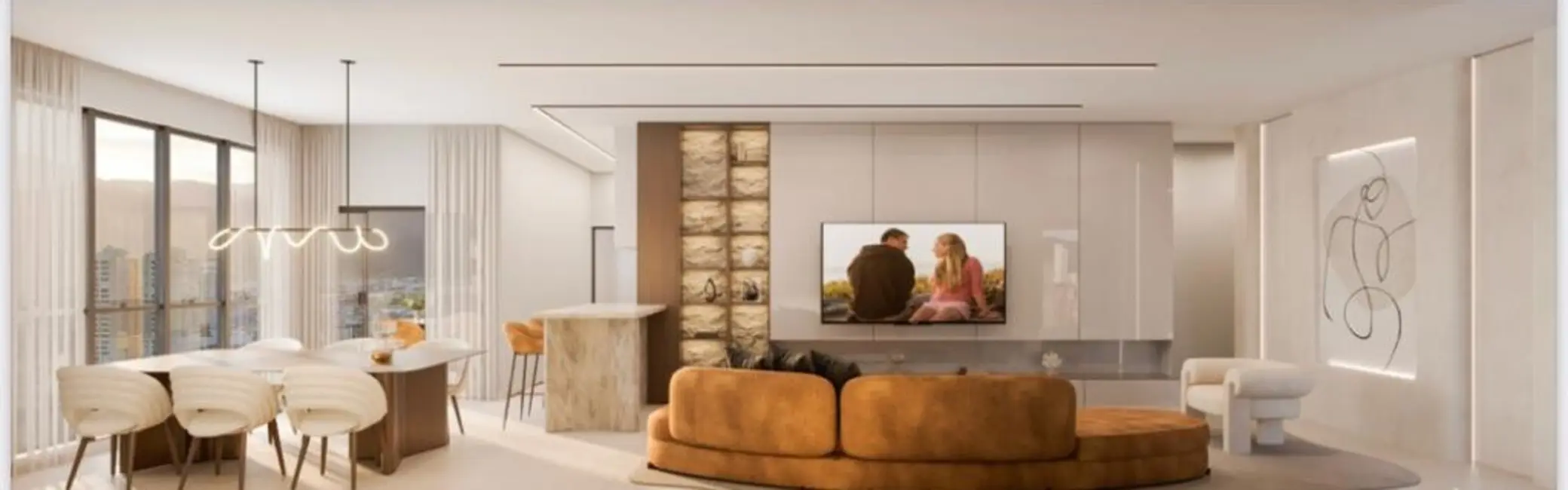 Foto 3 de Apartamento com 4 quartos à venda, 154m2 em Meia Praia, Itapema - SC