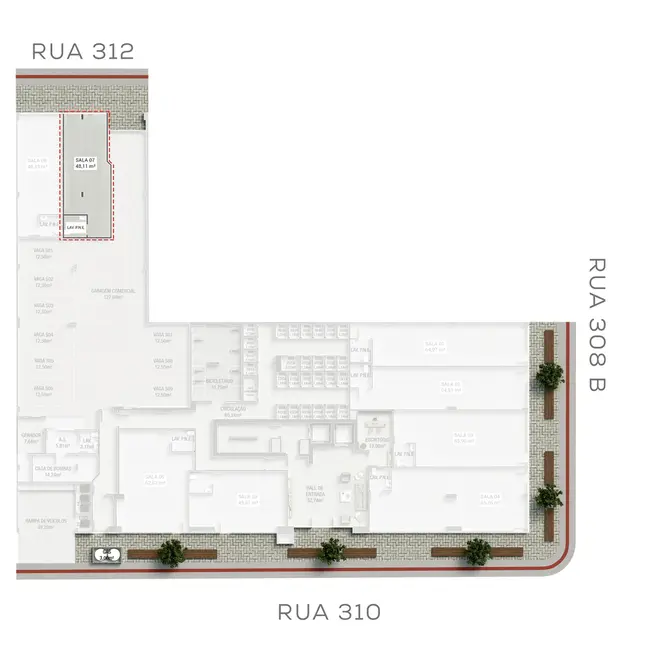 Foto 3 de Loja à venda, 62m2 em Meia Praia, Itapema - SC
